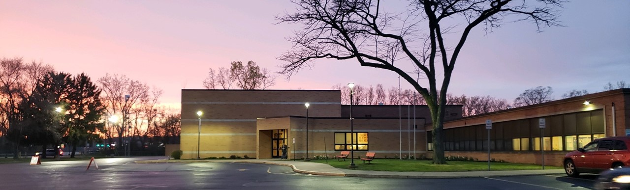 Stranahan Elementary at dusk